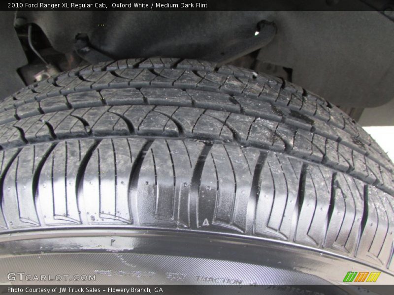 Oxford White / Medium Dark Flint 2010 Ford Ranger XL Regular Cab