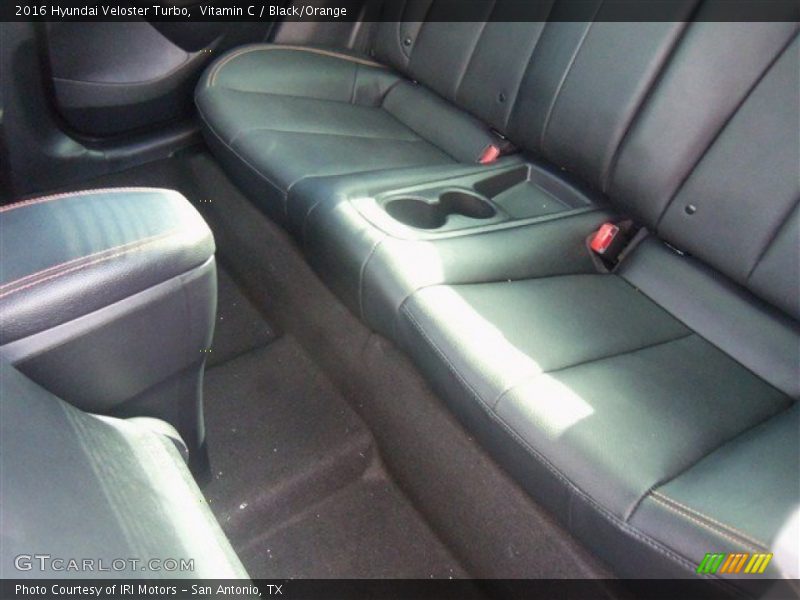 Vitamin C / Black/Orange 2016 Hyundai Veloster Turbo