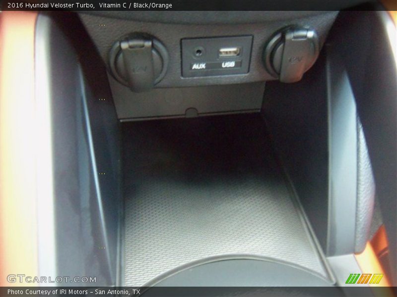 Vitamin C / Black/Orange 2016 Hyundai Veloster Turbo