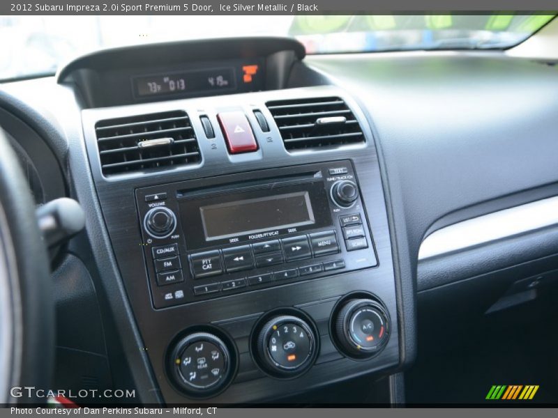 Ice Silver Metallic / Black 2012 Subaru Impreza 2.0i Sport Premium 5 Door