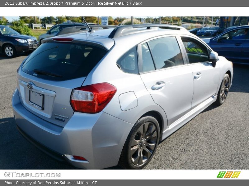 Ice Silver Metallic / Black 2012 Subaru Impreza 2.0i Sport Premium 5 Door