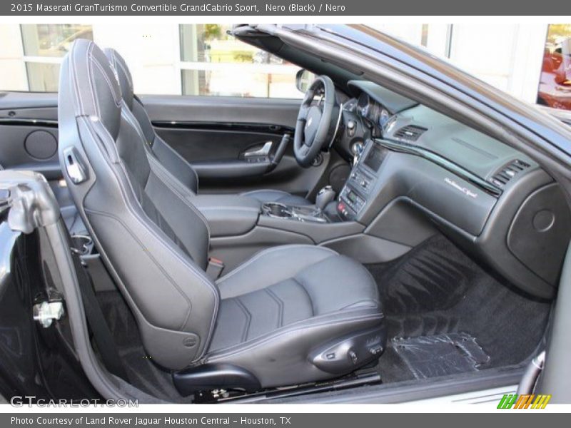 Nero (Black) / Nero 2015 Maserati GranTurismo Convertible GrandCabrio Sport