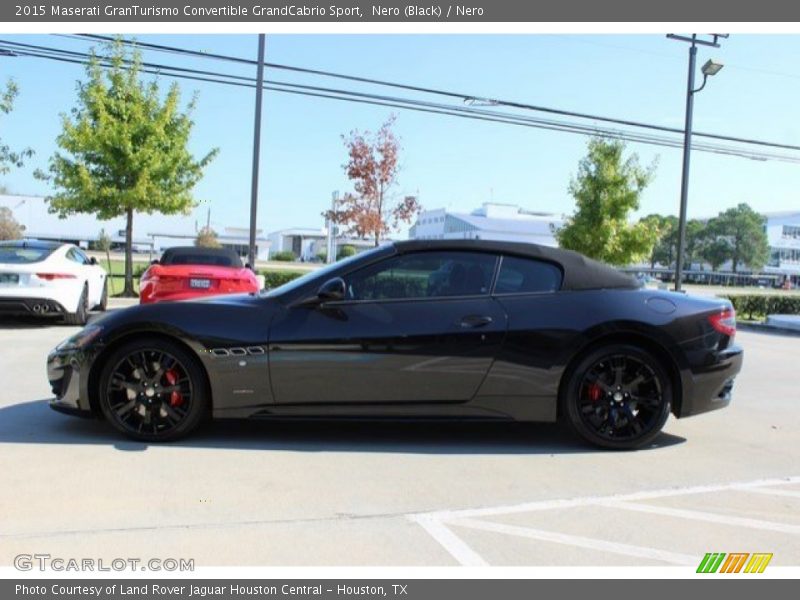 Nero (Black) / Nero 2015 Maserati GranTurismo Convertible GrandCabrio Sport