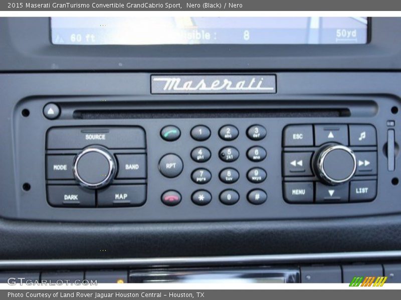 Controls of 2015 GranTurismo Convertible GrandCabrio Sport