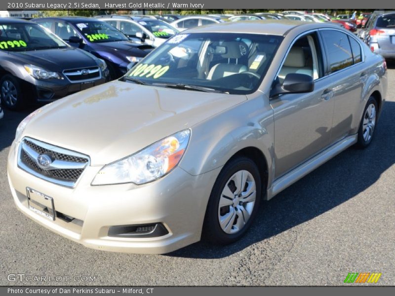 Front 3/4 View of 2010 Legacy 2.5i Sedan