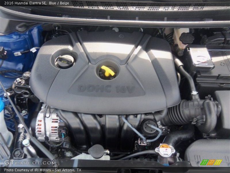 Blue / Beige 2016 Hyundai Elantra SE