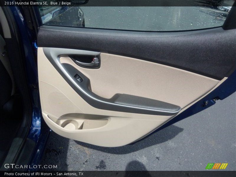 Blue / Beige 2016 Hyundai Elantra SE