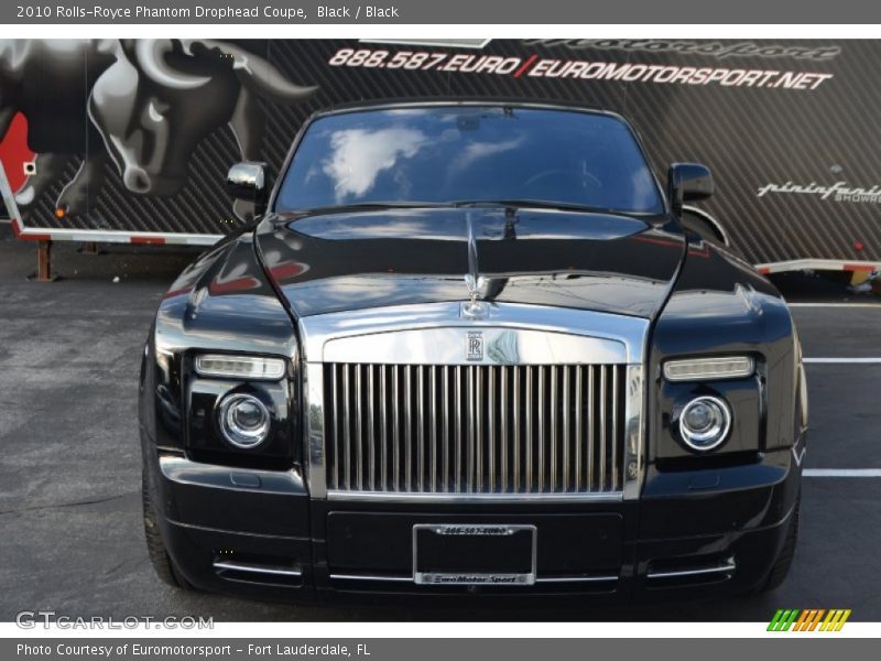 Black / Black 2010 Rolls-Royce Phantom Drophead Coupe