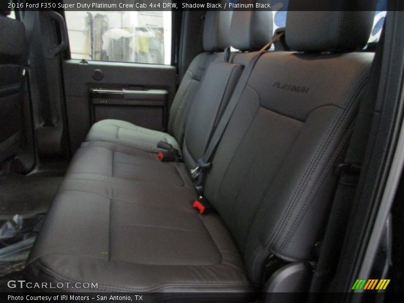 Shadow Black / Platinum Black 2016 Ford F350 Super Duty Platinum Crew Cab 4x4 DRW