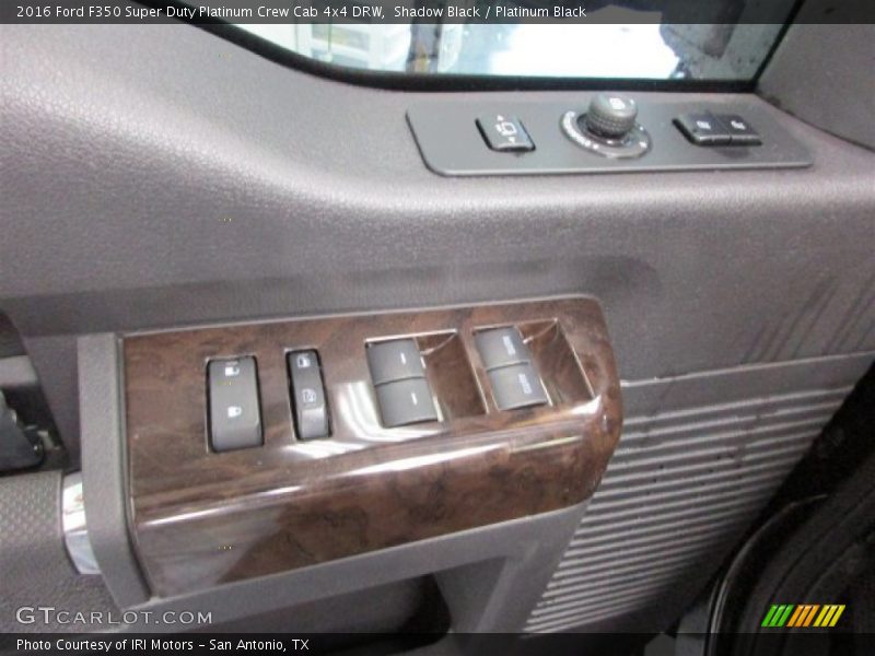 Shadow Black / Platinum Black 2016 Ford F350 Super Duty Platinum Crew Cab 4x4 DRW