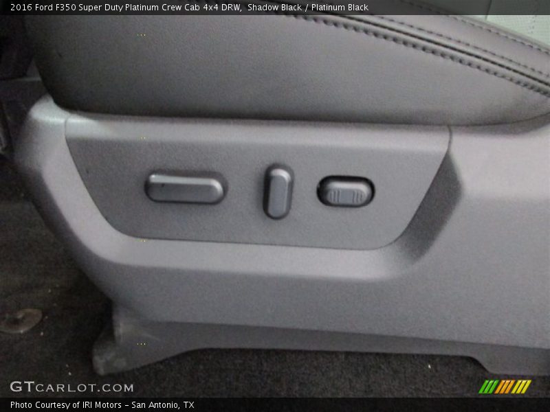 Shadow Black / Platinum Black 2016 Ford F350 Super Duty Platinum Crew Cab 4x4 DRW