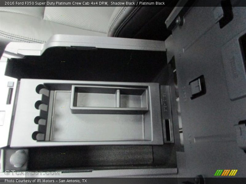 Shadow Black / Platinum Black 2016 Ford F350 Super Duty Platinum Crew Cab 4x4 DRW