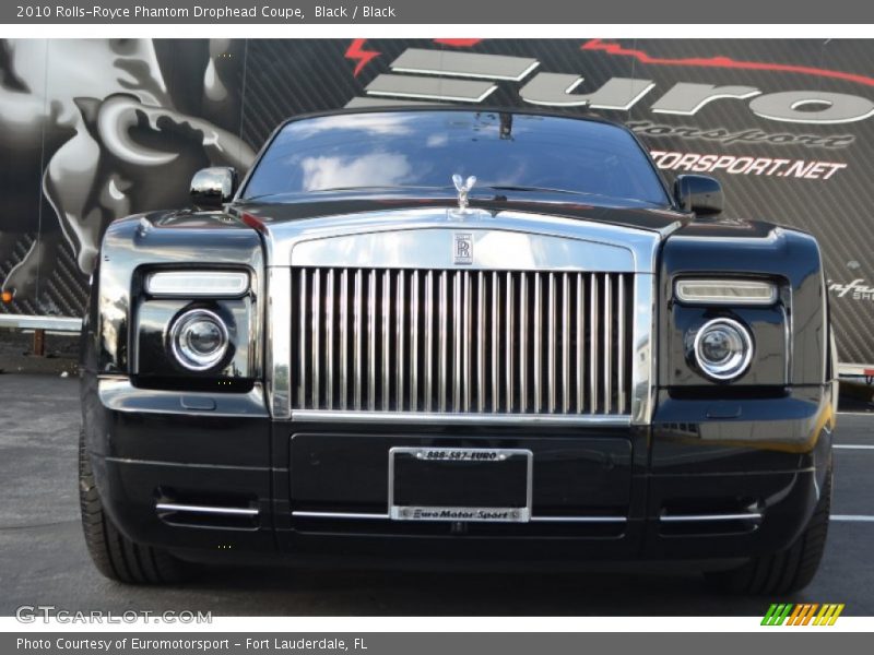 Black / Black 2010 Rolls-Royce Phantom Drophead Coupe