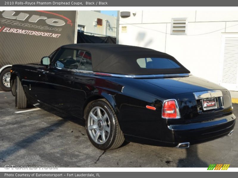 Black / Black 2010 Rolls-Royce Phantom Drophead Coupe