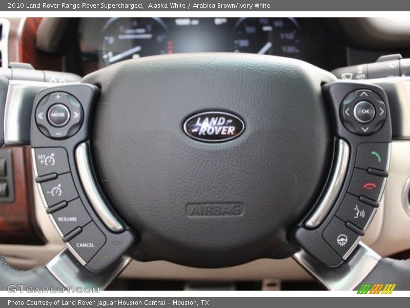  2010 Range Rover Supercharged Steering Wheel
