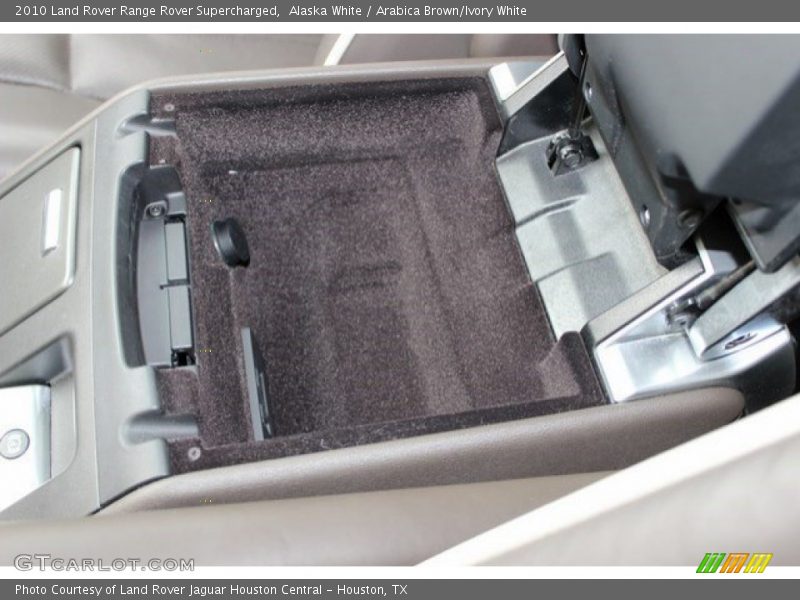 Alaska White / Arabica Brown/Ivory White 2010 Land Rover Range Rover Supercharged