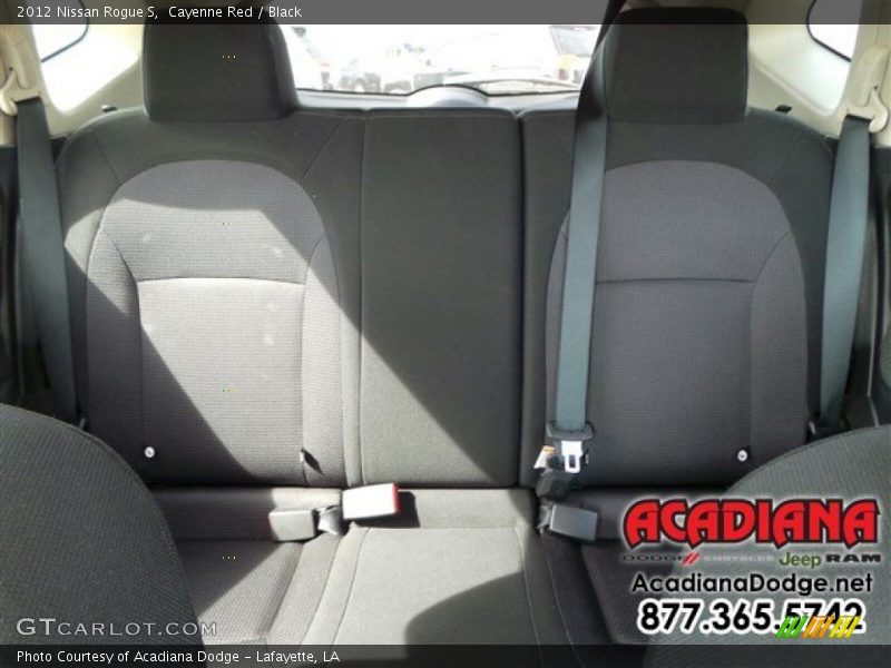 Cayenne Red / Black 2012 Nissan Rogue S