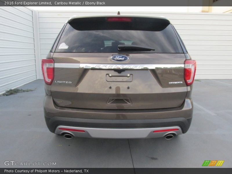 Caribou Metallic / Ebony Black 2016 Ford Explorer Limited