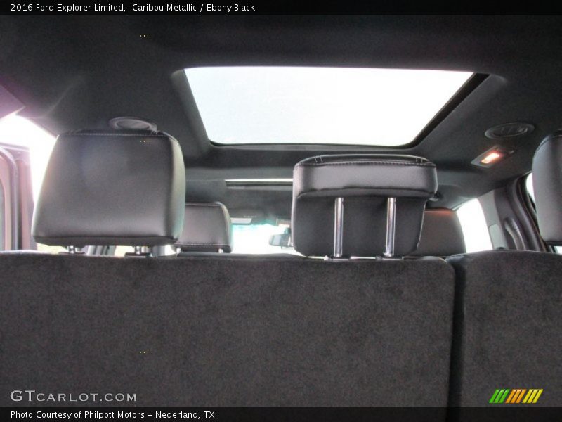 Caribou Metallic / Ebony Black 2016 Ford Explorer Limited