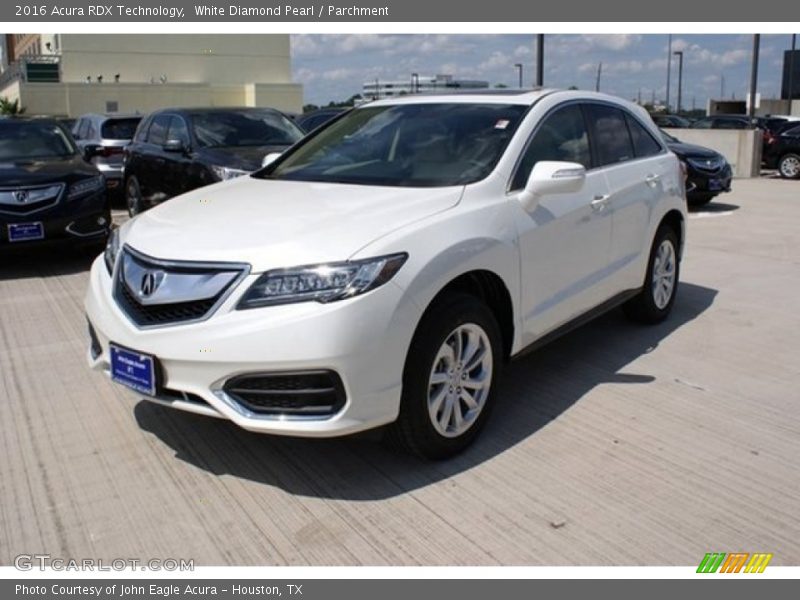 White Diamond Pearl / Parchment 2016 Acura RDX Technology