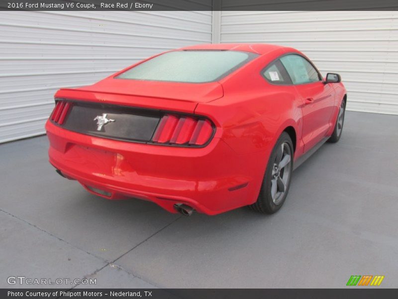Race Red / Ebony 2016 Ford Mustang V6 Coupe