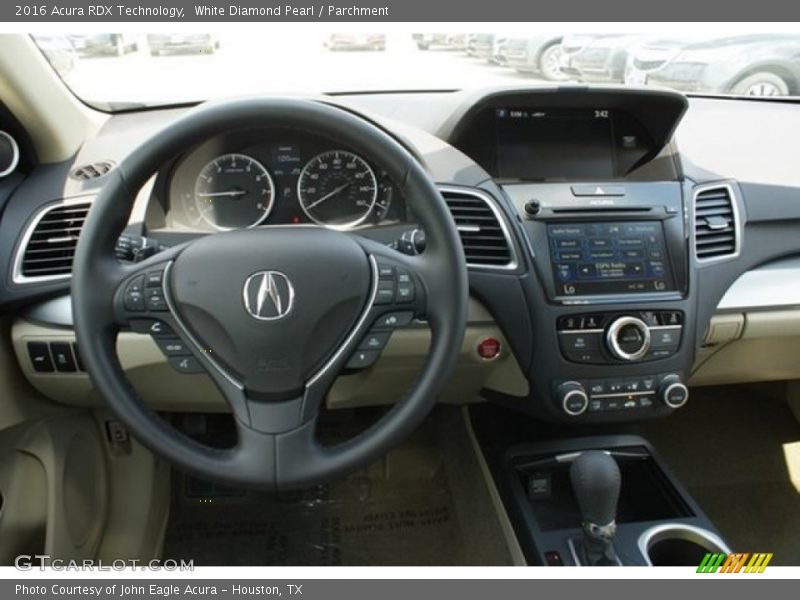 White Diamond Pearl / Parchment 2016 Acura RDX Technology