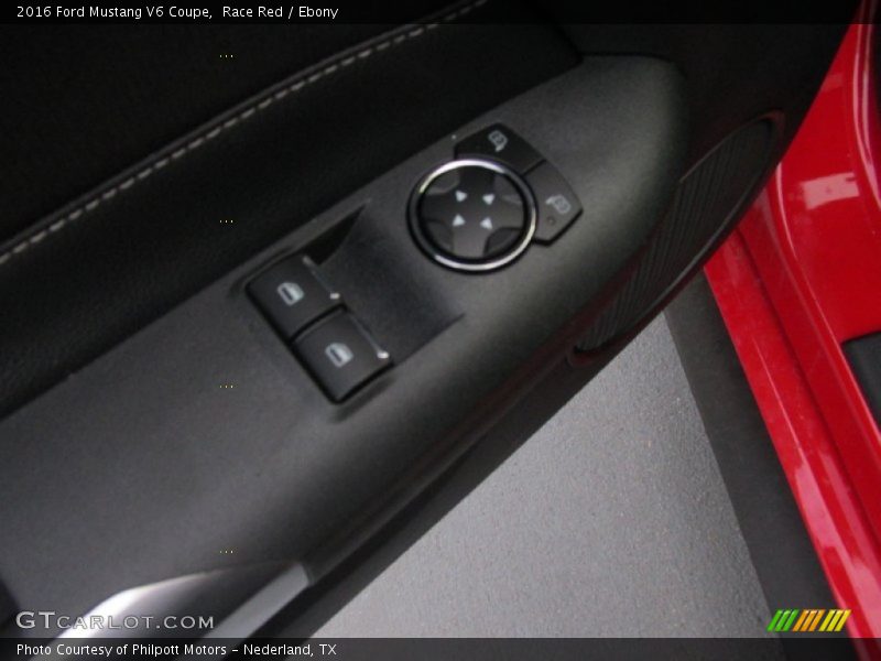 Race Red / Ebony 2016 Ford Mustang V6 Coupe