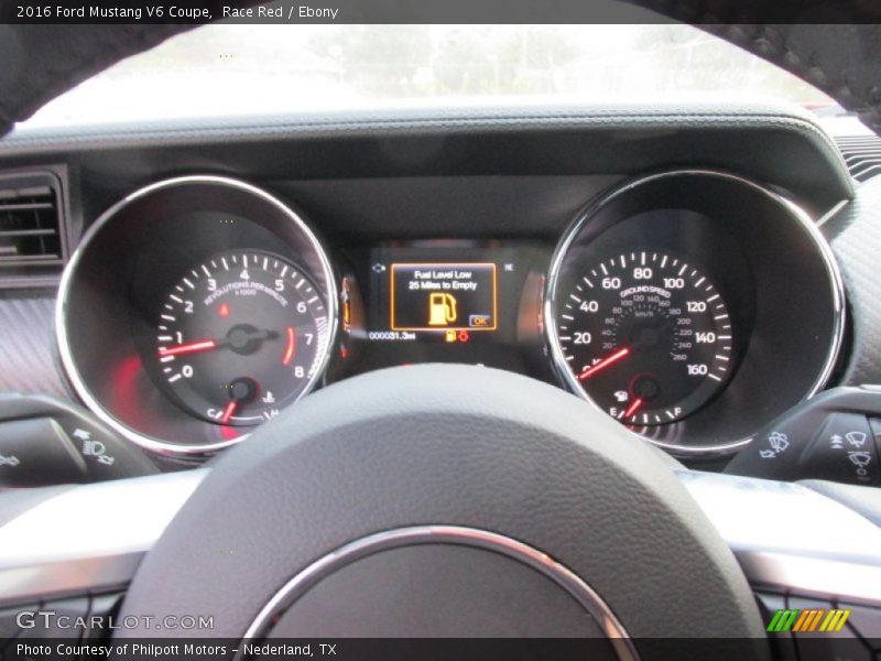 Race Red / Ebony 2016 Ford Mustang V6 Coupe