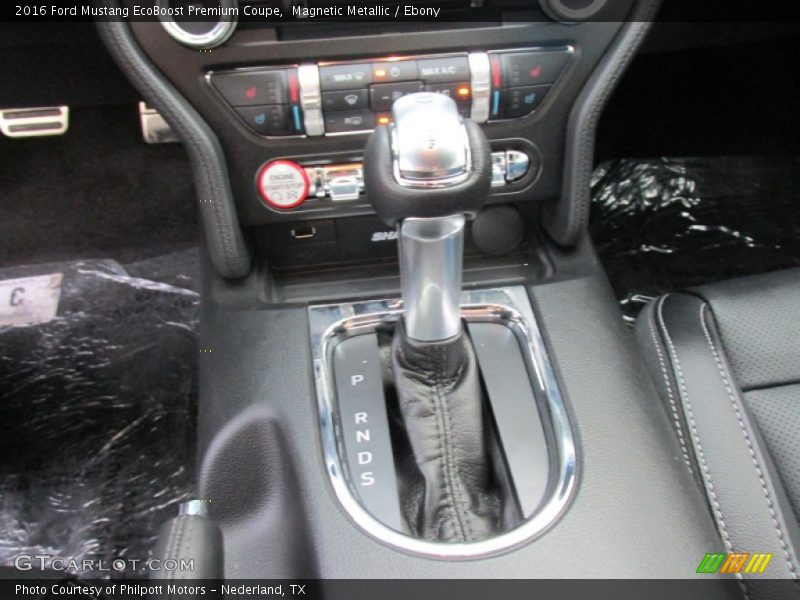  2016 Mustang EcoBoost Premium Coupe 6 Speed SelectShift Automatic Shifter