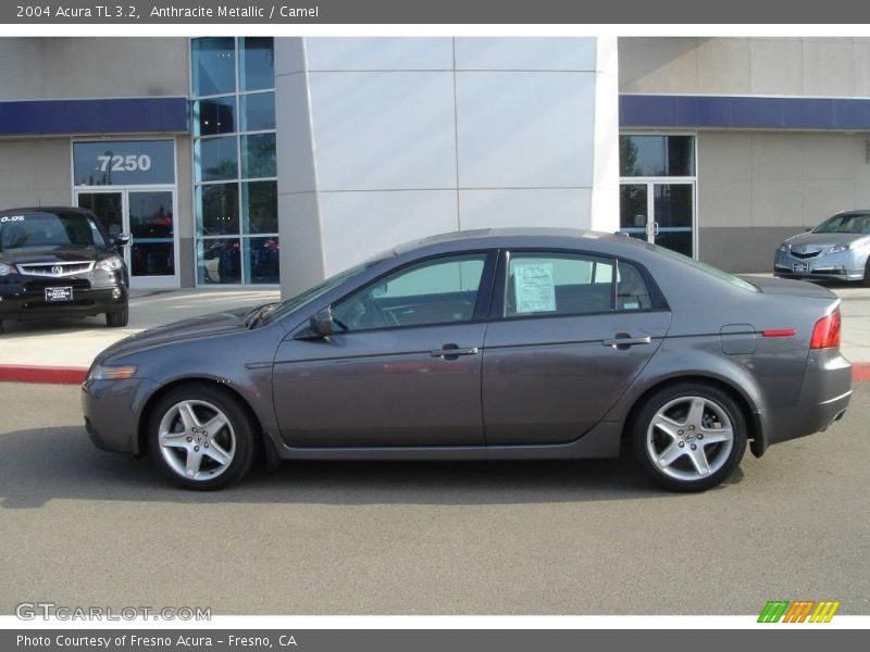 Anthracite Metallic / Camel 2004 Acura TL 3.2