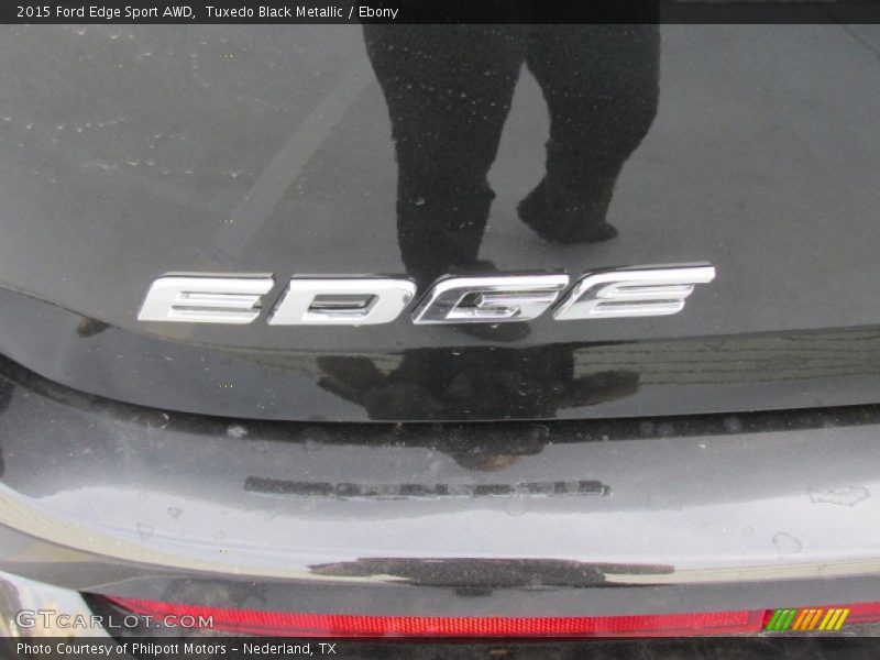 Tuxedo Black Metallic / Ebony 2015 Ford Edge Sport AWD