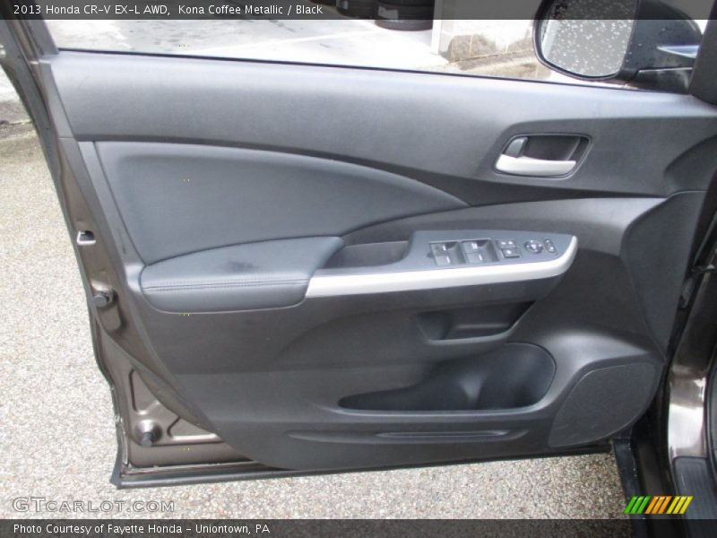 Kona Coffee Metallic / Black 2013 Honda CR-V EX-L AWD