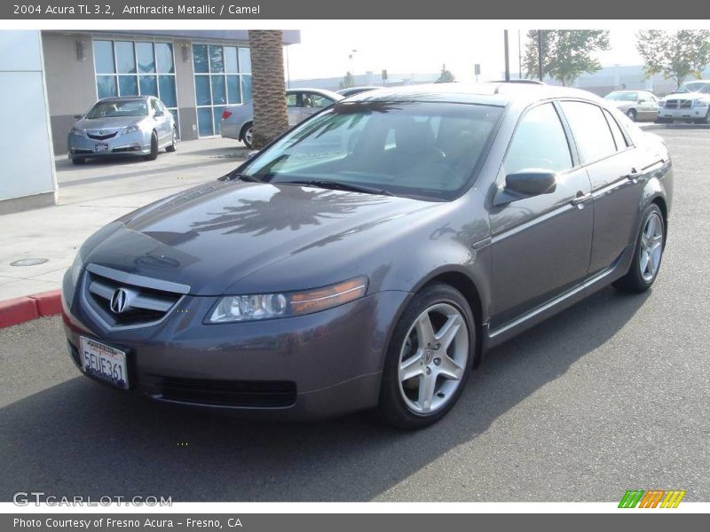 Anthracite Metallic / Camel 2004 Acura TL 3.2