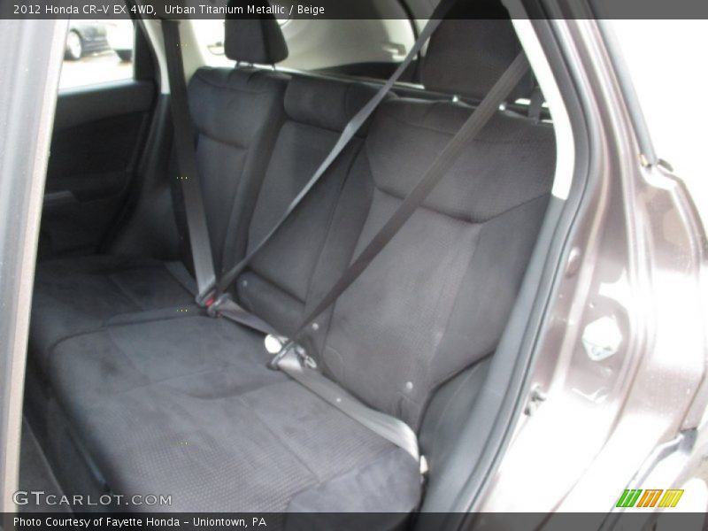 Urban Titanium Metallic / Beige 2012 Honda CR-V EX 4WD