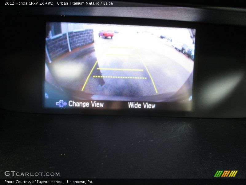 Urban Titanium Metallic / Beige 2012 Honda CR-V EX 4WD