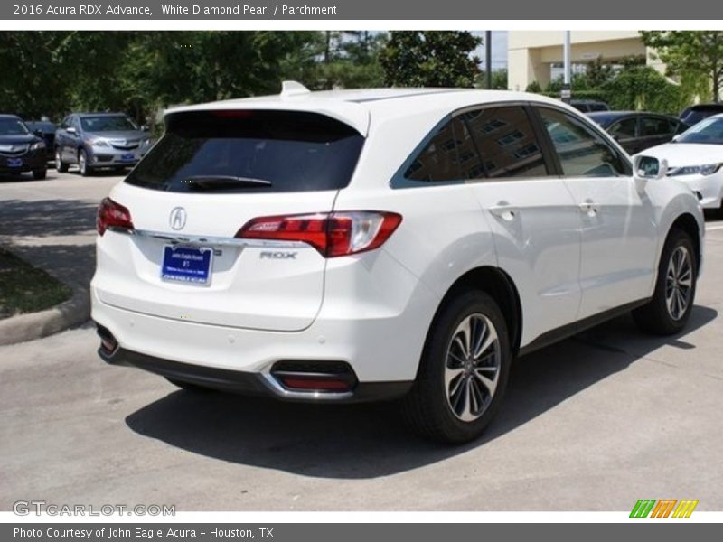 White Diamond Pearl / Parchment 2016 Acura RDX Advance