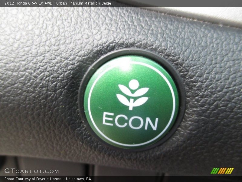 Urban Titanium Metallic / Beige 2012 Honda CR-V EX 4WD