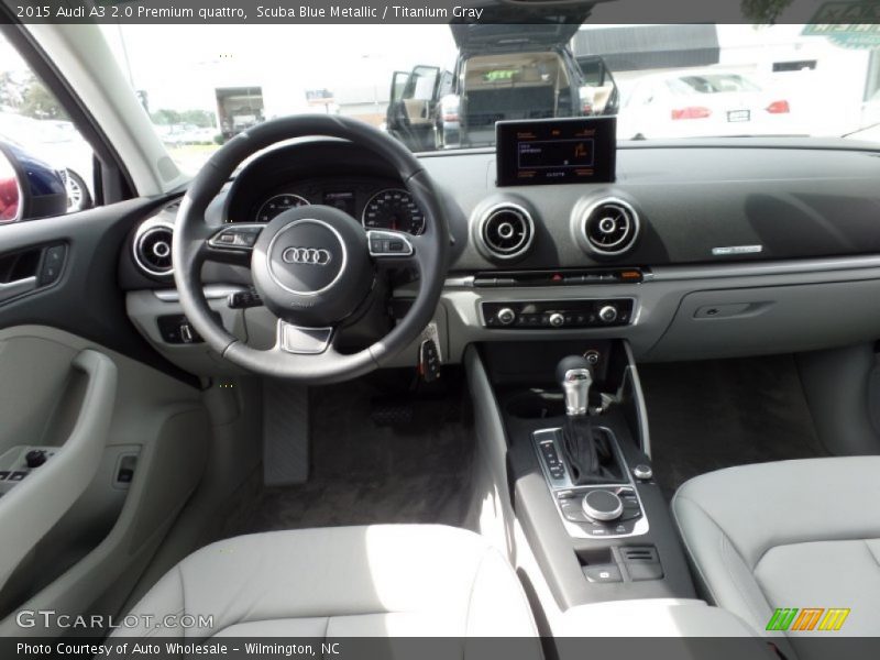  2015 A3 2.0 Premium quattro Titanium Gray Interior