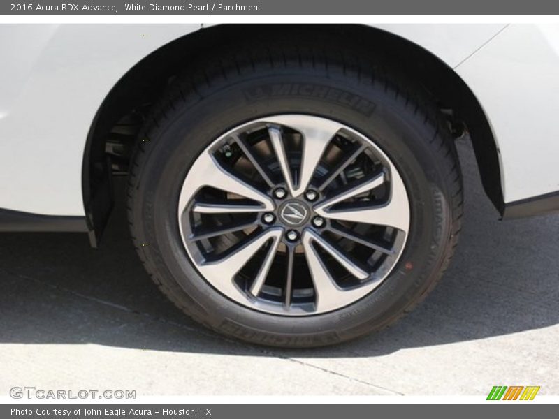 White Diamond Pearl / Parchment 2016 Acura RDX Advance