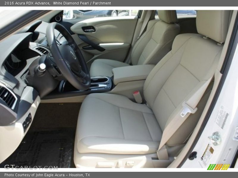 White Diamond Pearl / Parchment 2016 Acura RDX Advance