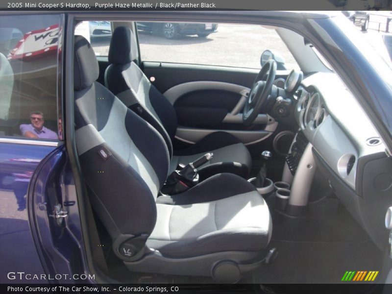 Purple Haze Metallic / Black/Panther Black 2005 Mini Cooper S Hardtop