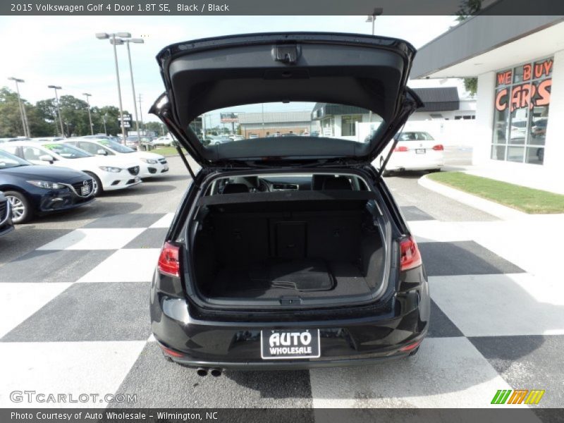 Black / Black 2015 Volkswagen Golf 4 Door 1.8T SE
