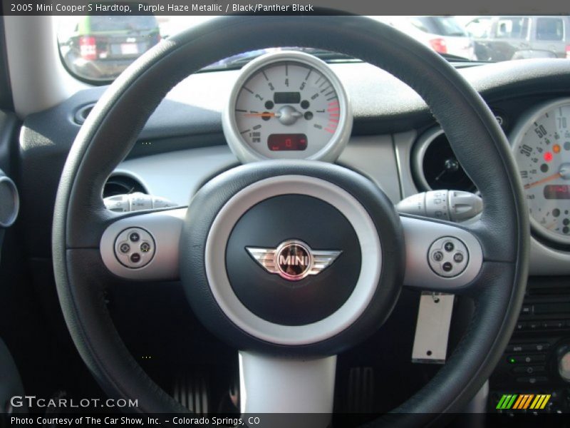 Purple Haze Metallic / Black/Panther Black 2005 Mini Cooper S Hardtop