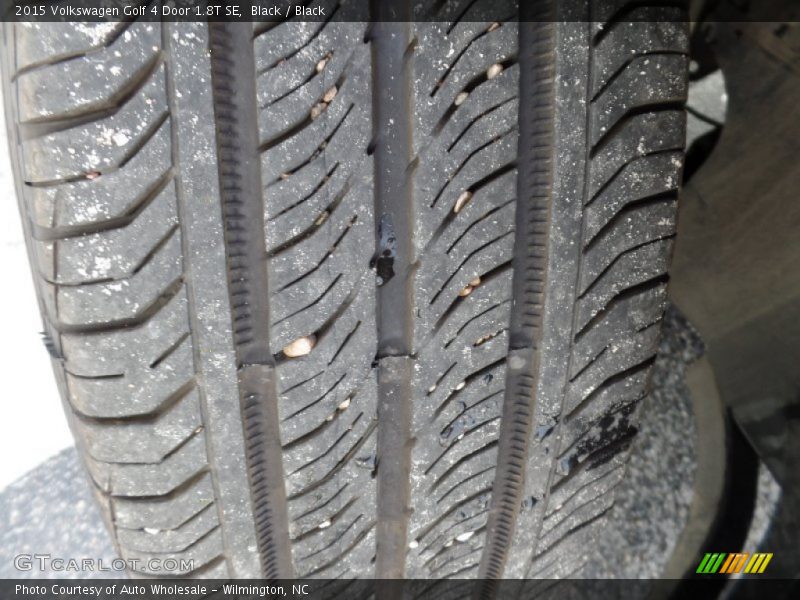 Black / Black 2015 Volkswagen Golf 4 Door 1.8T SE