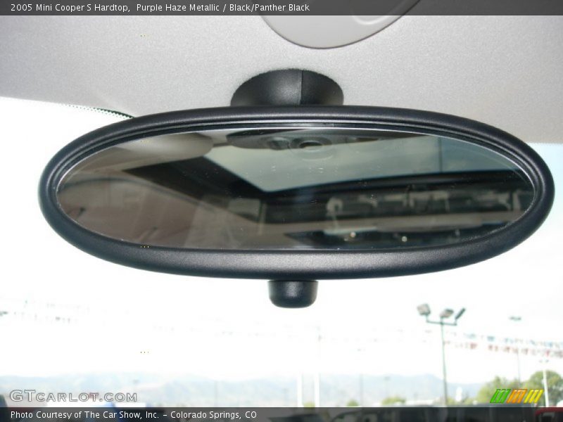 Purple Haze Metallic / Black/Panther Black 2005 Mini Cooper S Hardtop
