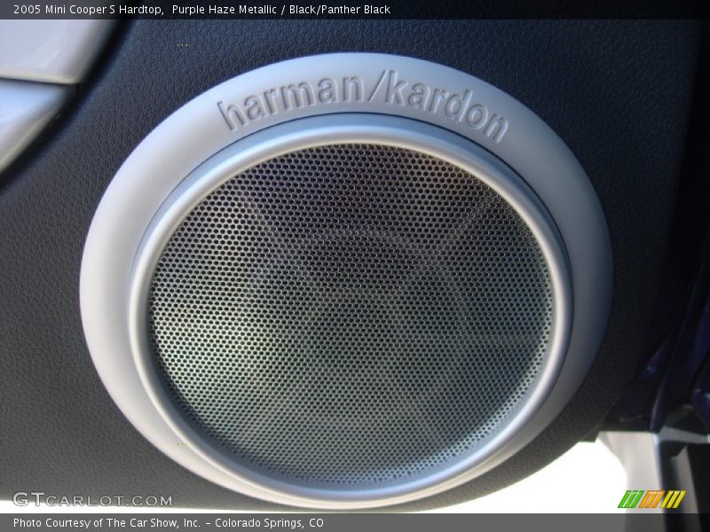 Purple Haze Metallic / Black/Panther Black 2005 Mini Cooper S Hardtop