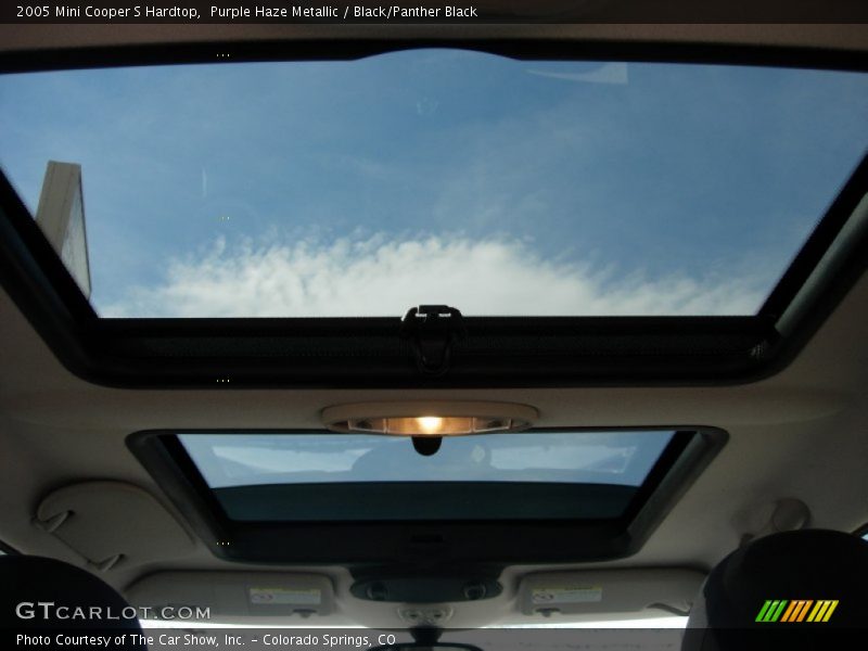 Purple Haze Metallic / Black/Panther Black 2005 Mini Cooper S Hardtop