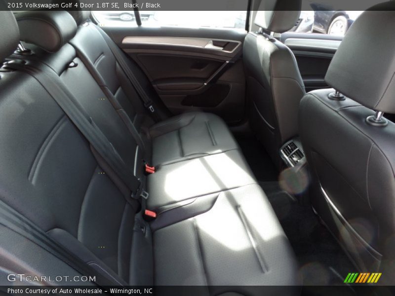 Black / Black 2015 Volkswagen Golf 4 Door 1.8T SE