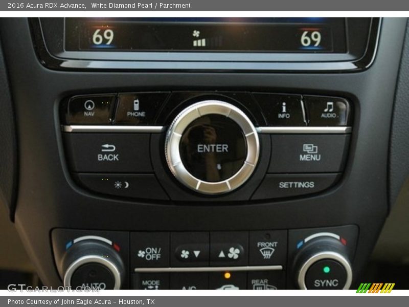 White Diamond Pearl / Parchment 2016 Acura RDX Advance