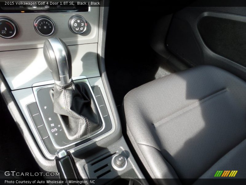 Black / Black 2015 Volkswagen Golf 4 Door 1.8T SE
